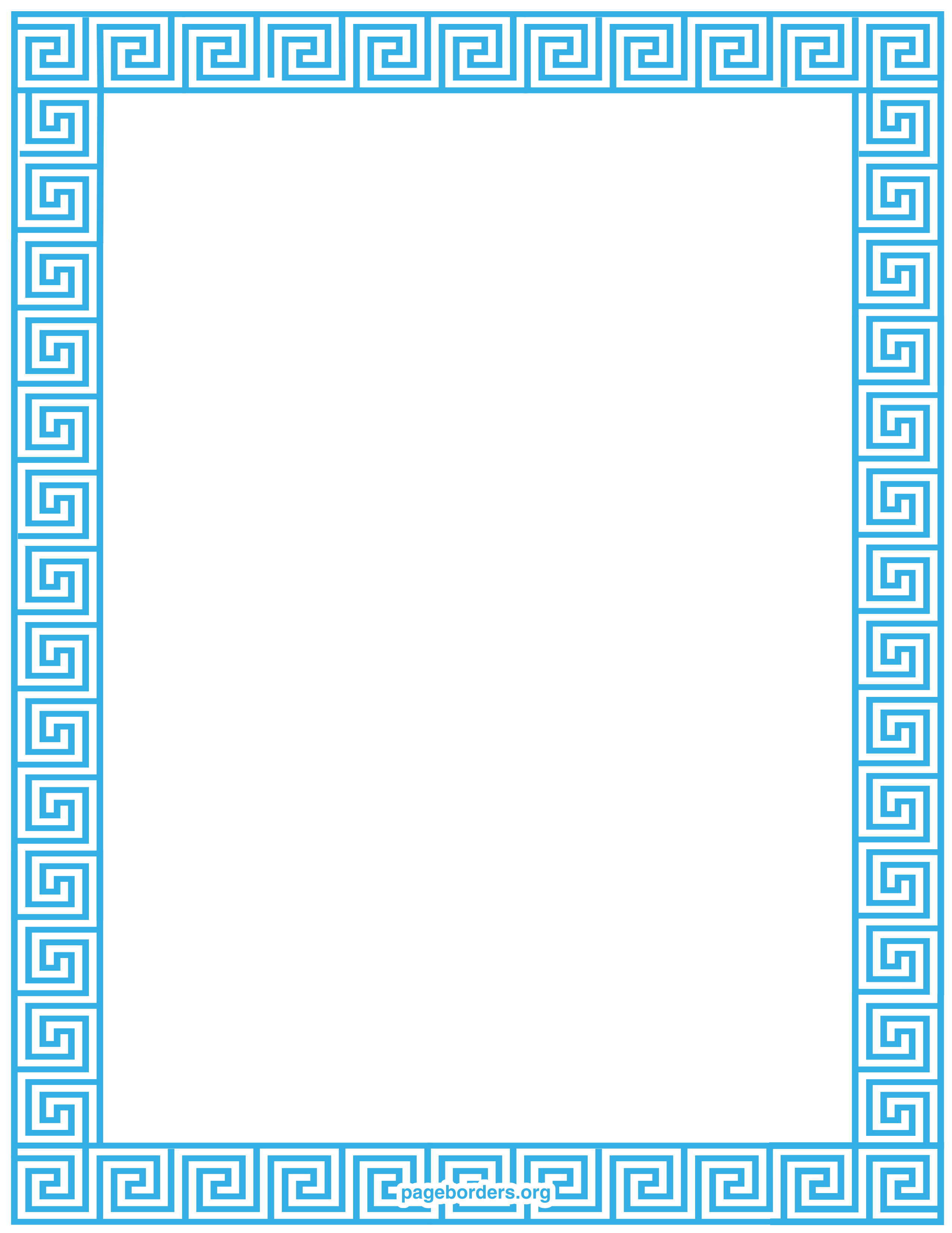 Ancient Greek Border Patterns - Clipart library