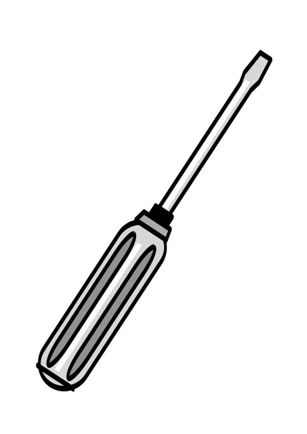 Coloring page screwdriver - img 19139.