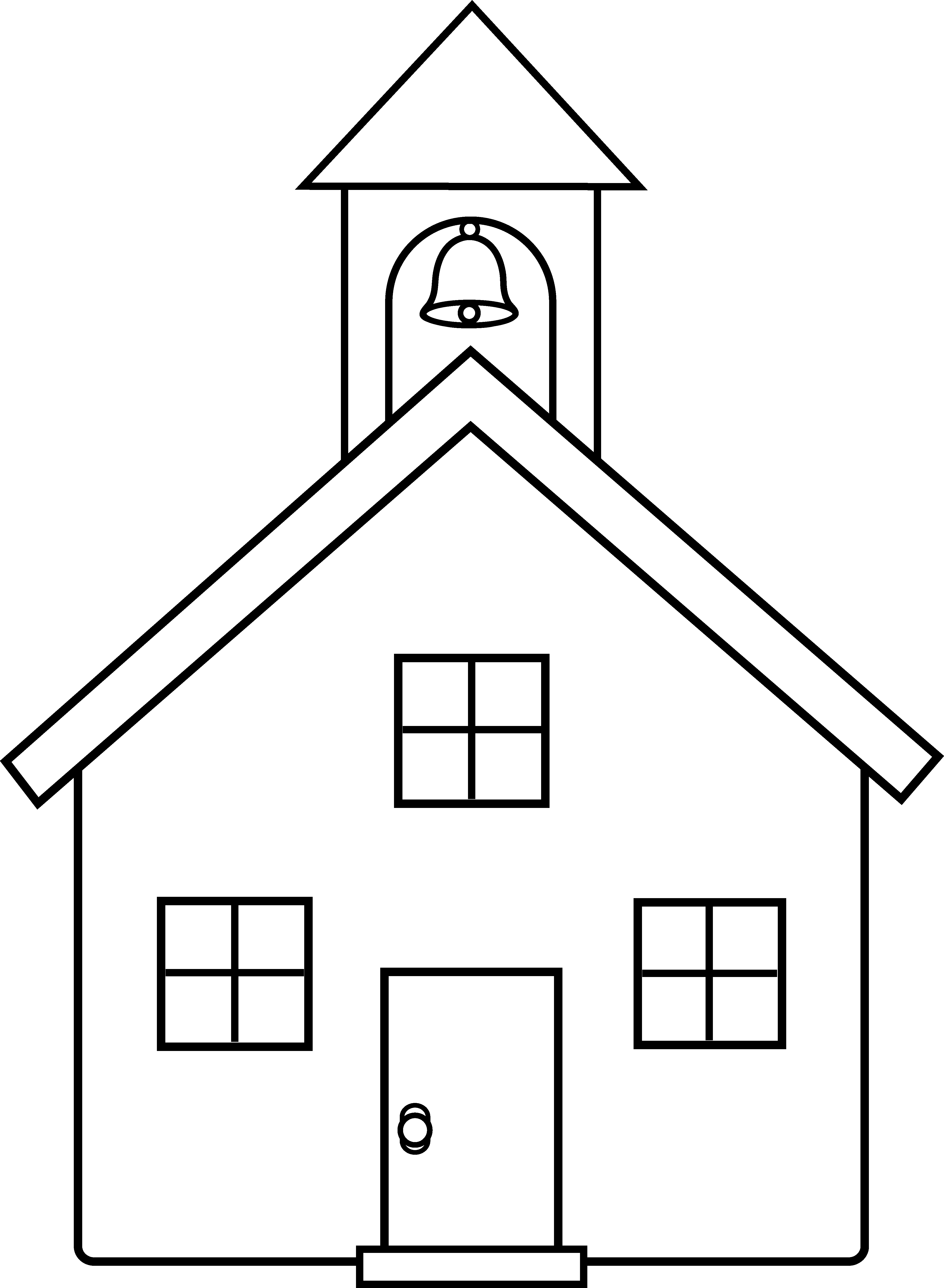 School House Outline 