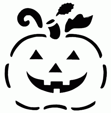 Halloween Pumpkin Clip Art Black And White | Clipart library - Free 