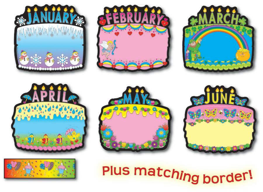 Printable Months For Bulletin Boards SexiezPicz Web