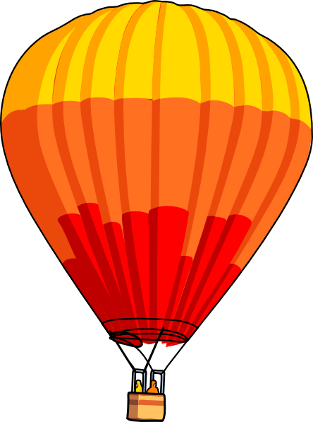 Hot Air Balloon clip art - vector clip art online, royalty free 
