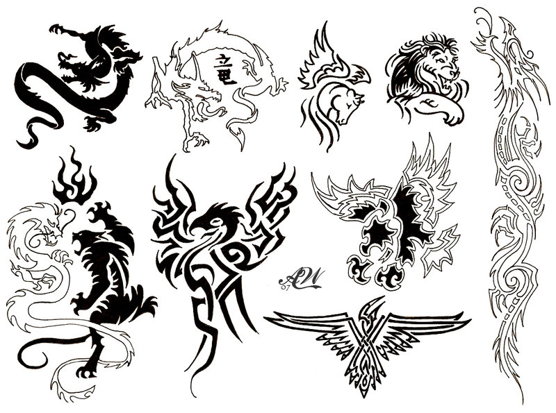 Animal Tribal Tattoos by Canyx on DeviantArt