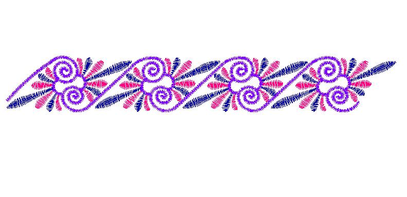 Free Hand Embroidery Pattern: Scroll Design –
