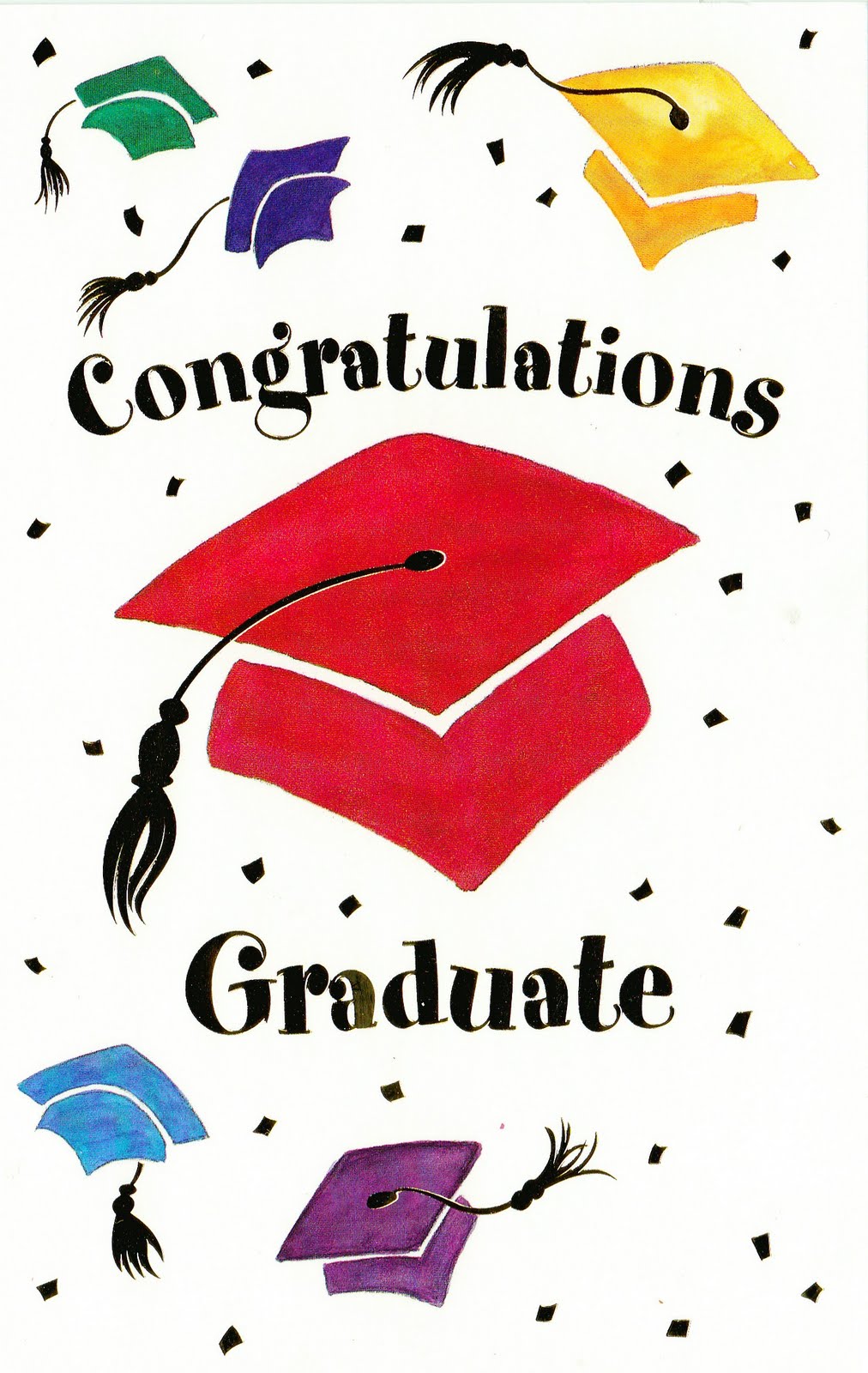 Congratulations Graduates Clipart