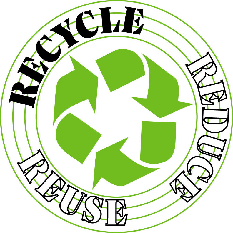 Reduce, Reuse, Recycle Symbol - Eco-Friendly Sustainability Icon