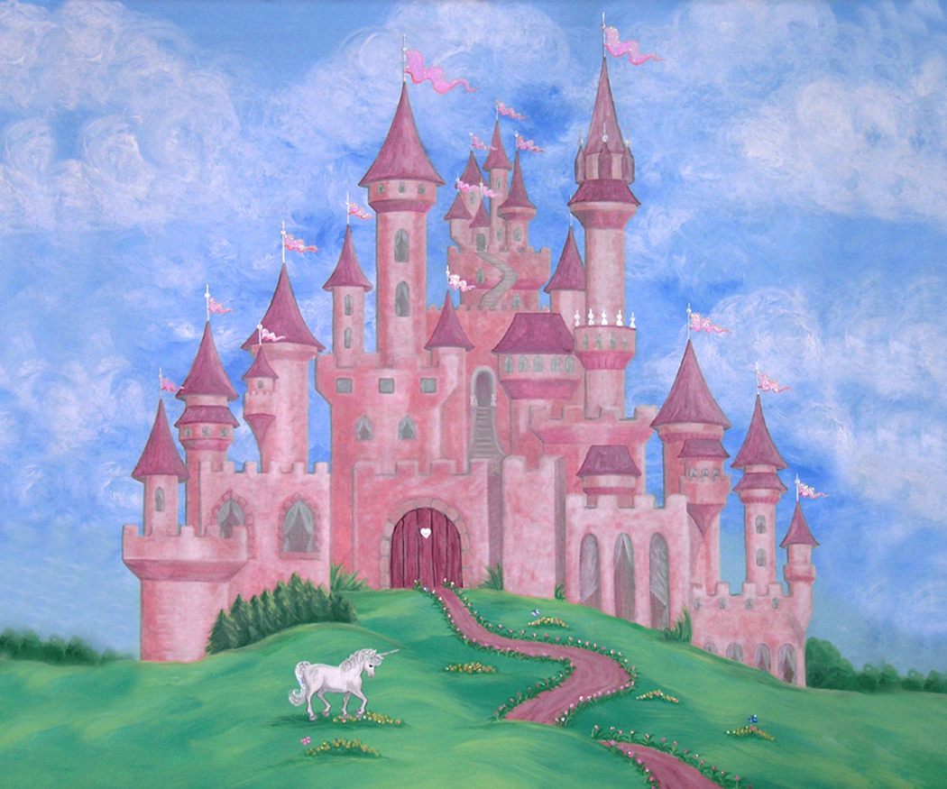 background disney princess castle - Clip Art Library
