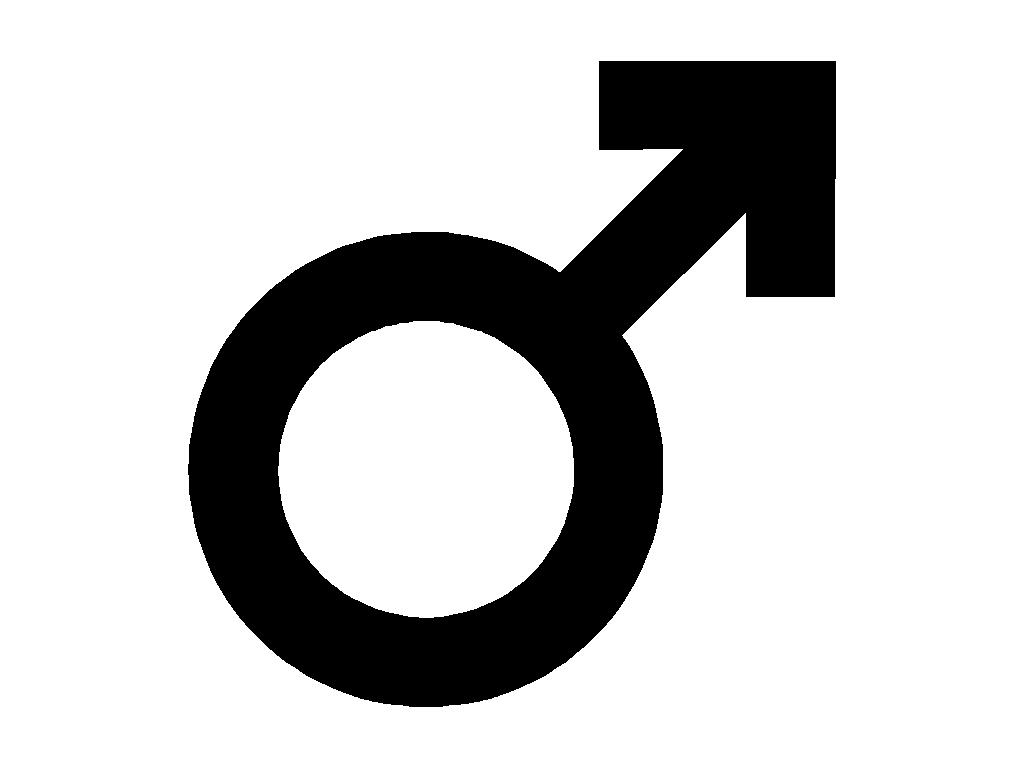 Red Male Symbol