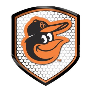  : Baltimore Orioles MLB Reflector Decal Auto Shield for 