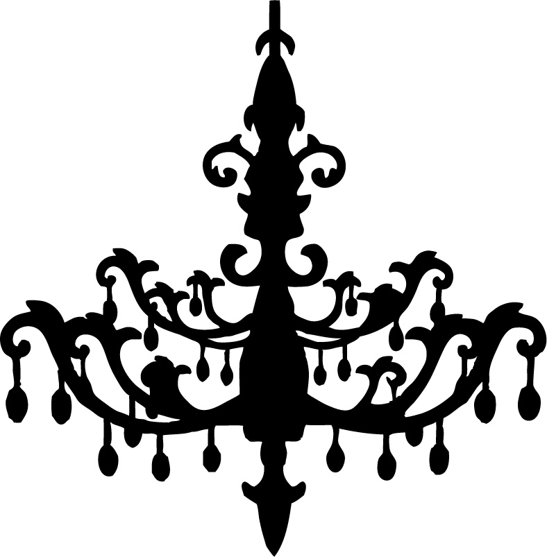 chandelier silhouette clip art | Clipart library - Free Clipart Images