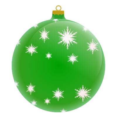 green christmas ornament clipart - Clip Art Library