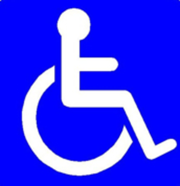 Handicap Sign image - vector clip art online, royalty free 