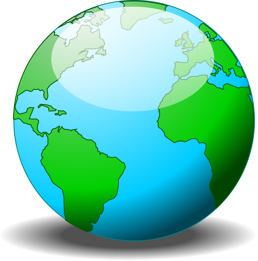Simple Globe Vector | Clipart library - Free Clipart Images