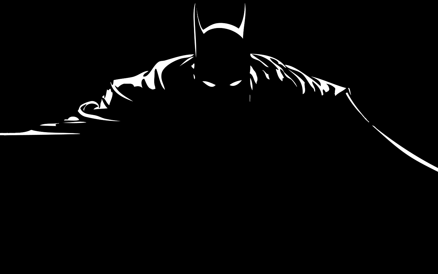 Batman Silhouette Wallpaper | 1440x900 | ID:44038