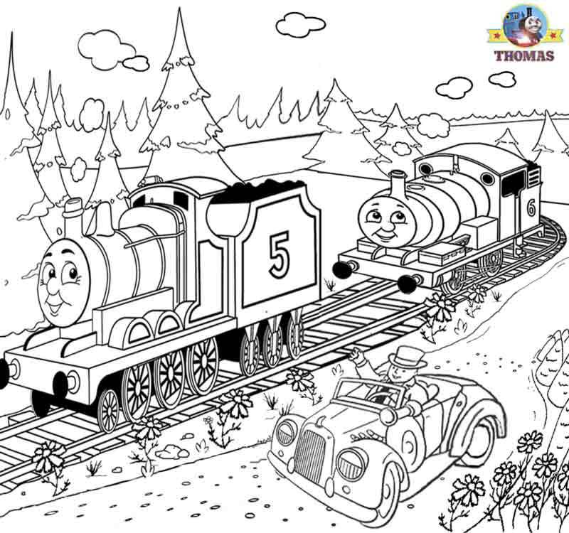Thomas The Tank Engine Coloring Pages Funny Cartoon Design Outline Sketch  Drawing Vector Rail Drawing Rail Outline Rail Sketch PNG and Vector with  Transparent Background for Free Download