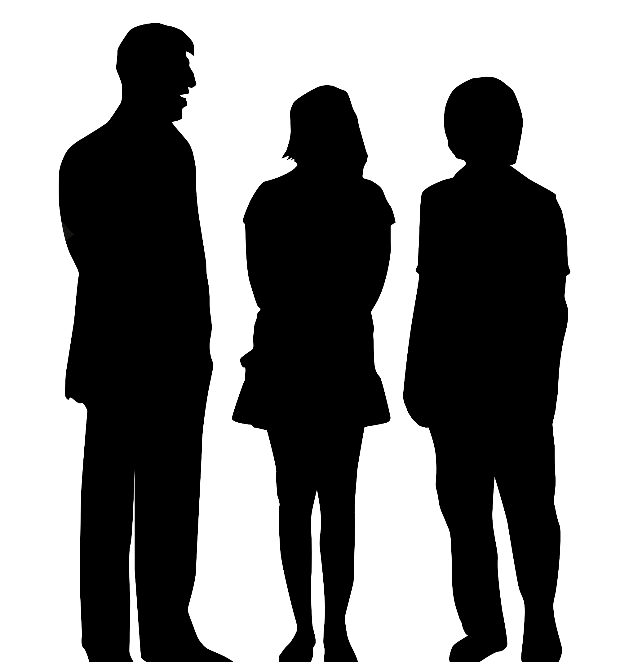 Team Collaboration Silhouette Professional Group Interaction 1932533 