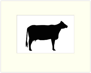 Cow Silhouette - Clipart library