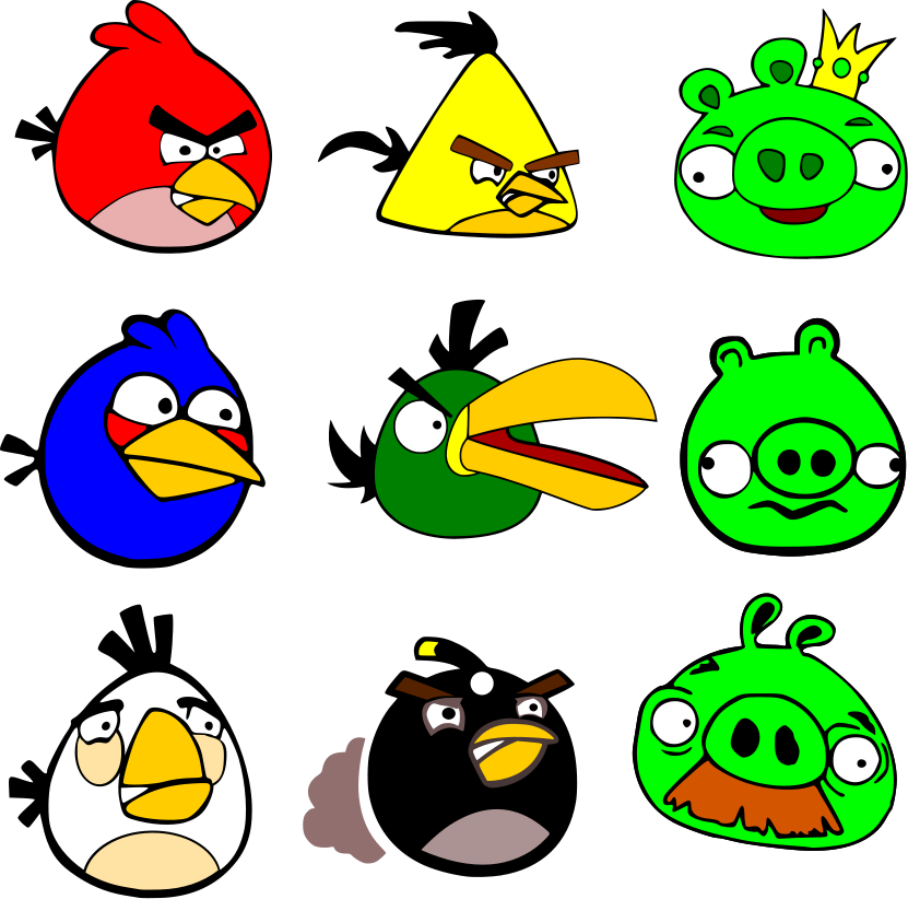WTB Angry Bird logo + characters - Marketplace - GamersFirst Forums