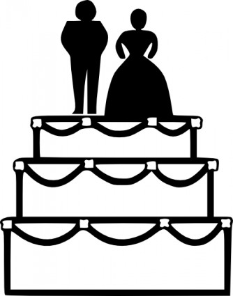 Wedding cake clip art free Free vector for free download (about 4 