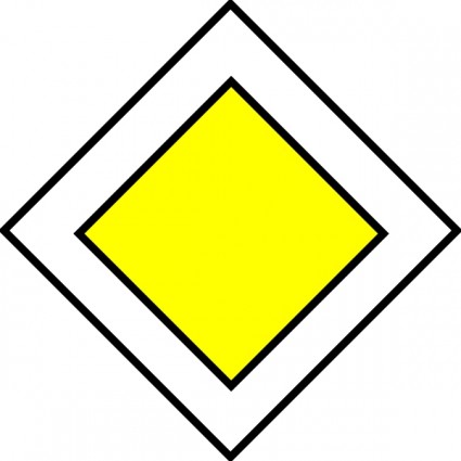 Caution Sign Symbol - Yellow Diamond Warning Icon for Safety & Hazards