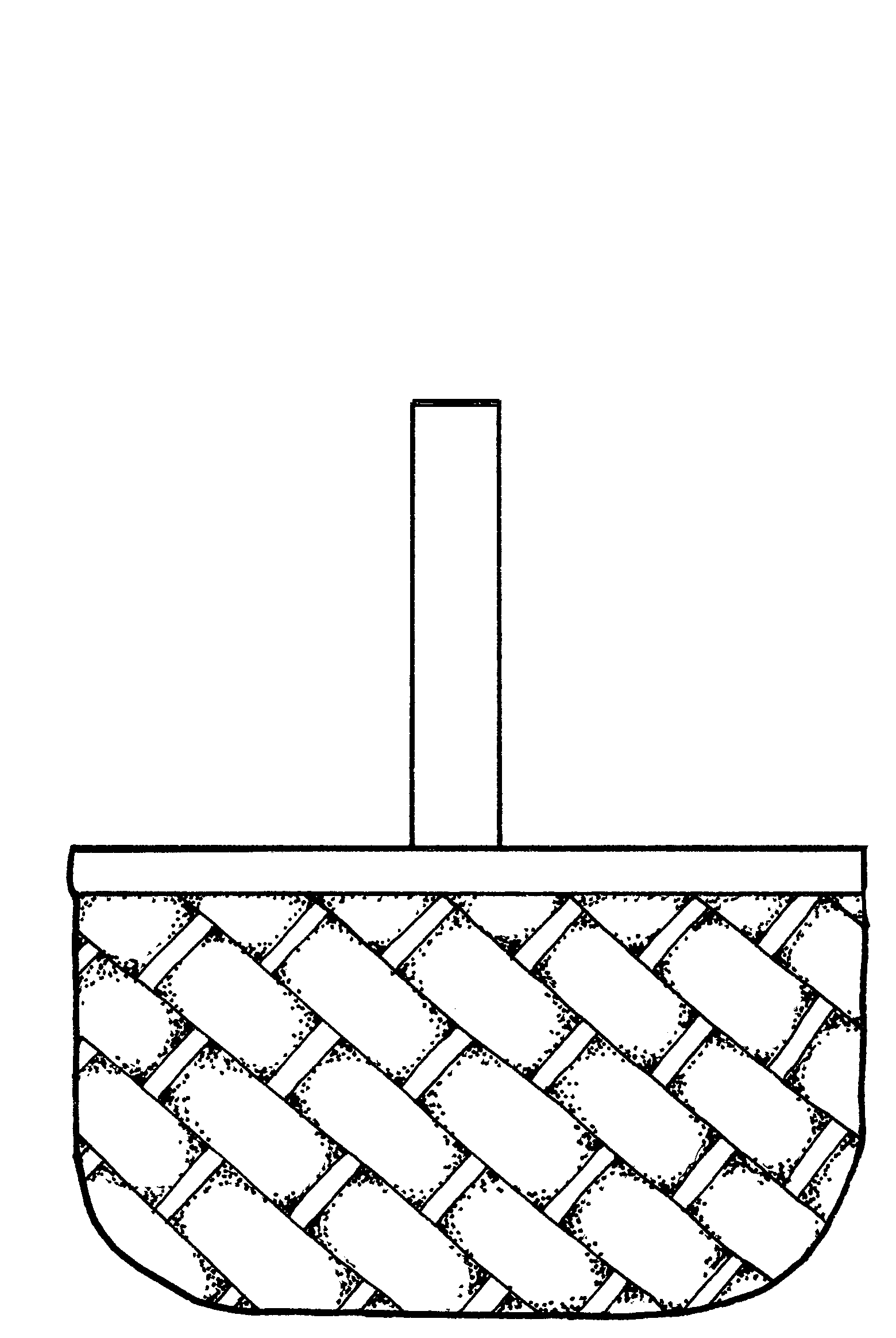 Classic Woven Basket Illustration - Free Clipart for Crafts & Design