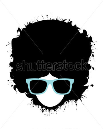 Afro Man stock vector - Clipart.me