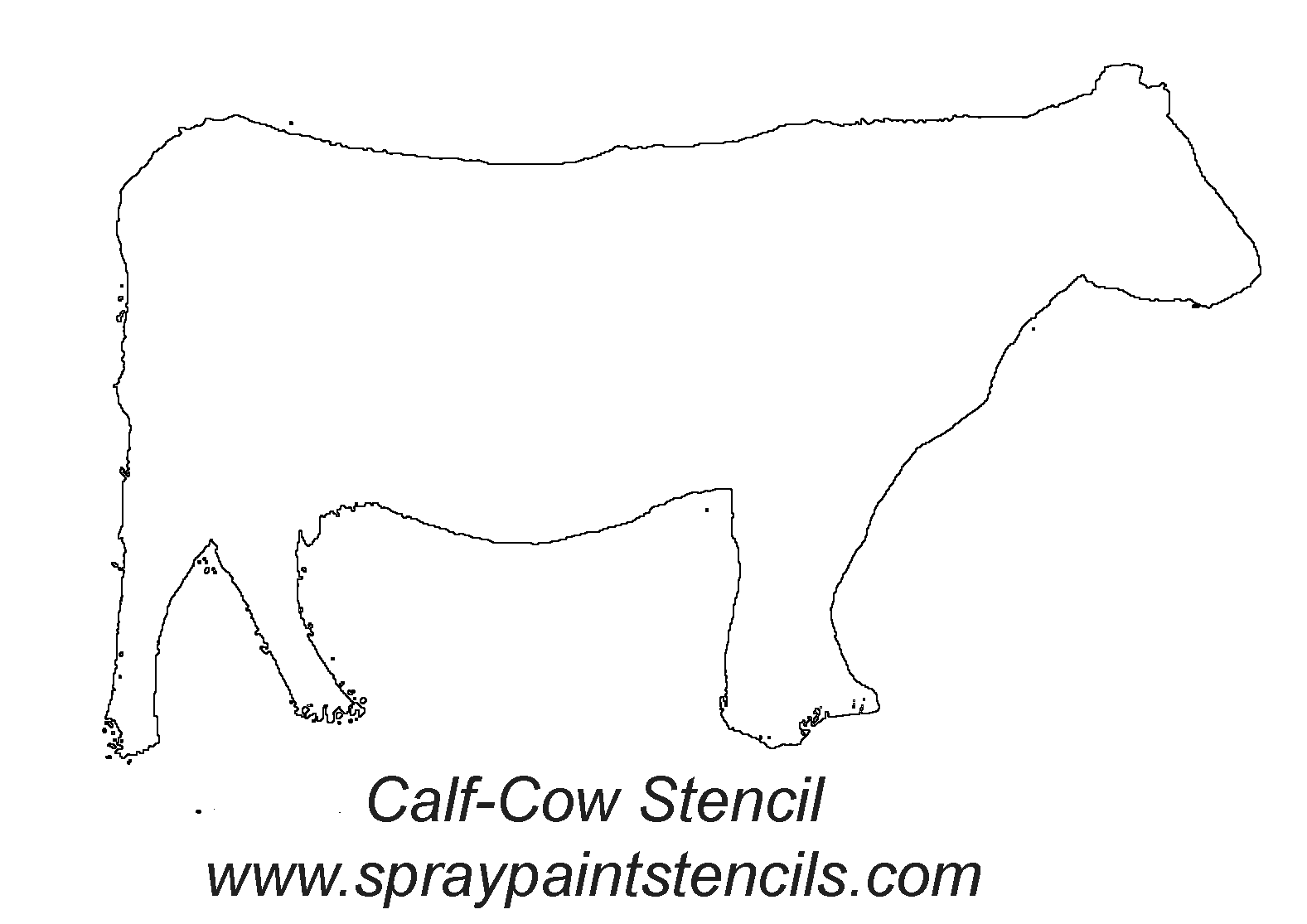Free Outline Of Cow Download Free Outline Of Cow Png Images Free 