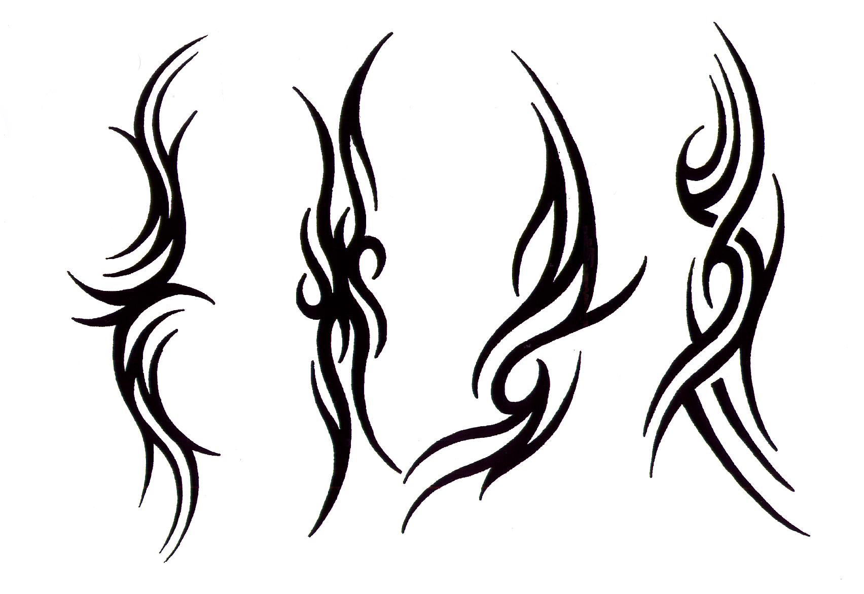 Simple Tribal Tattoo Vector Graphic Design. Royalty Free SVG, Cliparts,  Vectors, and Stock Illustration. Image 132087378.