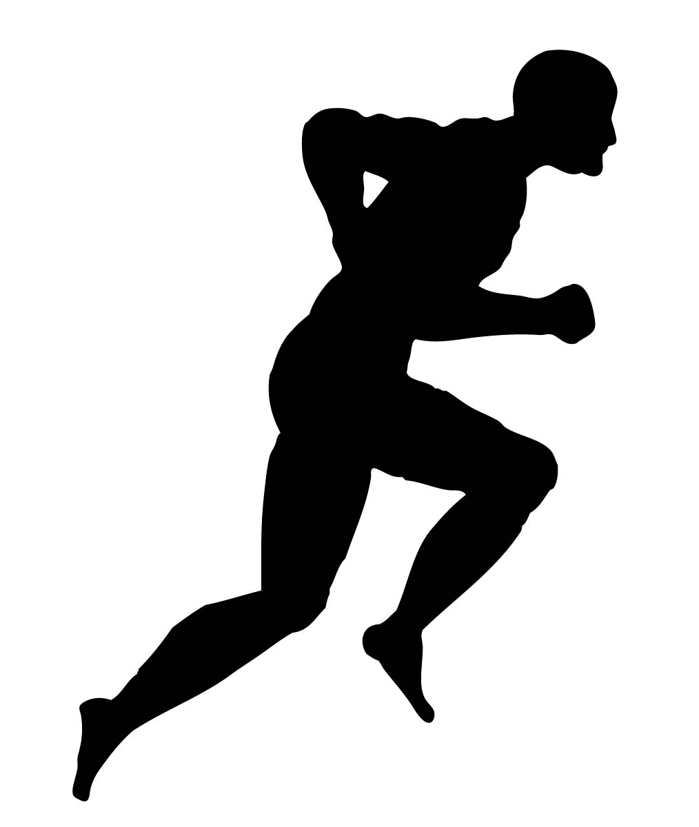 Running Silhouette - Clipart library