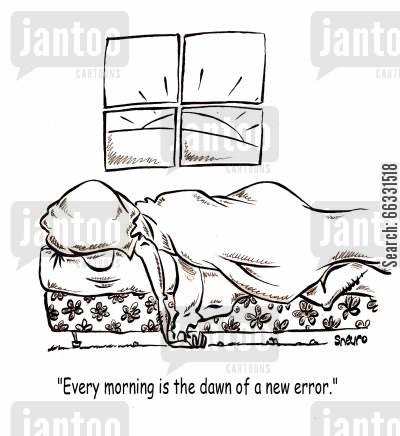 waking up cartoons - Humor from Jantoo Cartoons