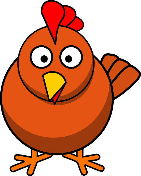 Chicken Cartoon clip art Free Vector 