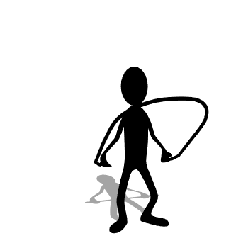 Stick People Jumping - Clipart library