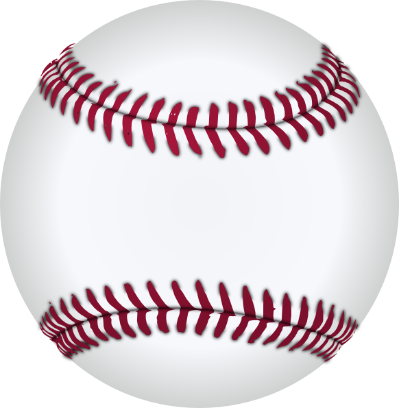 Baseball clip art Free Vector 