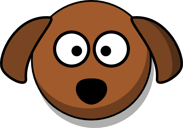 Cartoon Dog Head - Clipart library