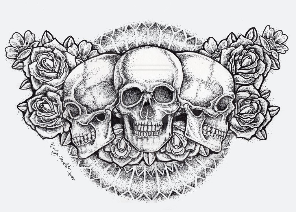 I want to get a skull tattoo because I realls like skulls but I'm not sure  where would it look good on my body? I'm a girl if it matters. - Quora