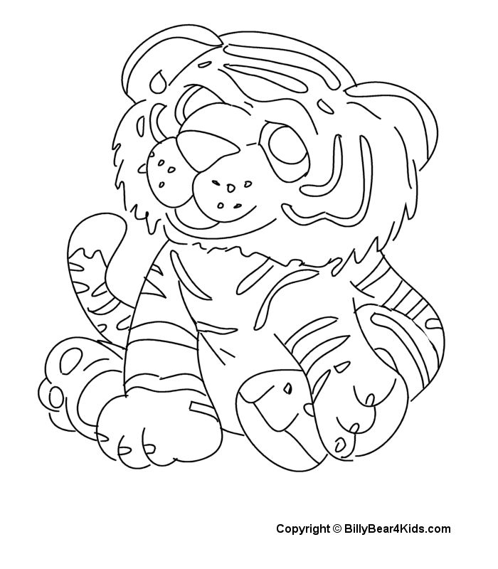 detroit tigers coloring pages - Clip Art Library