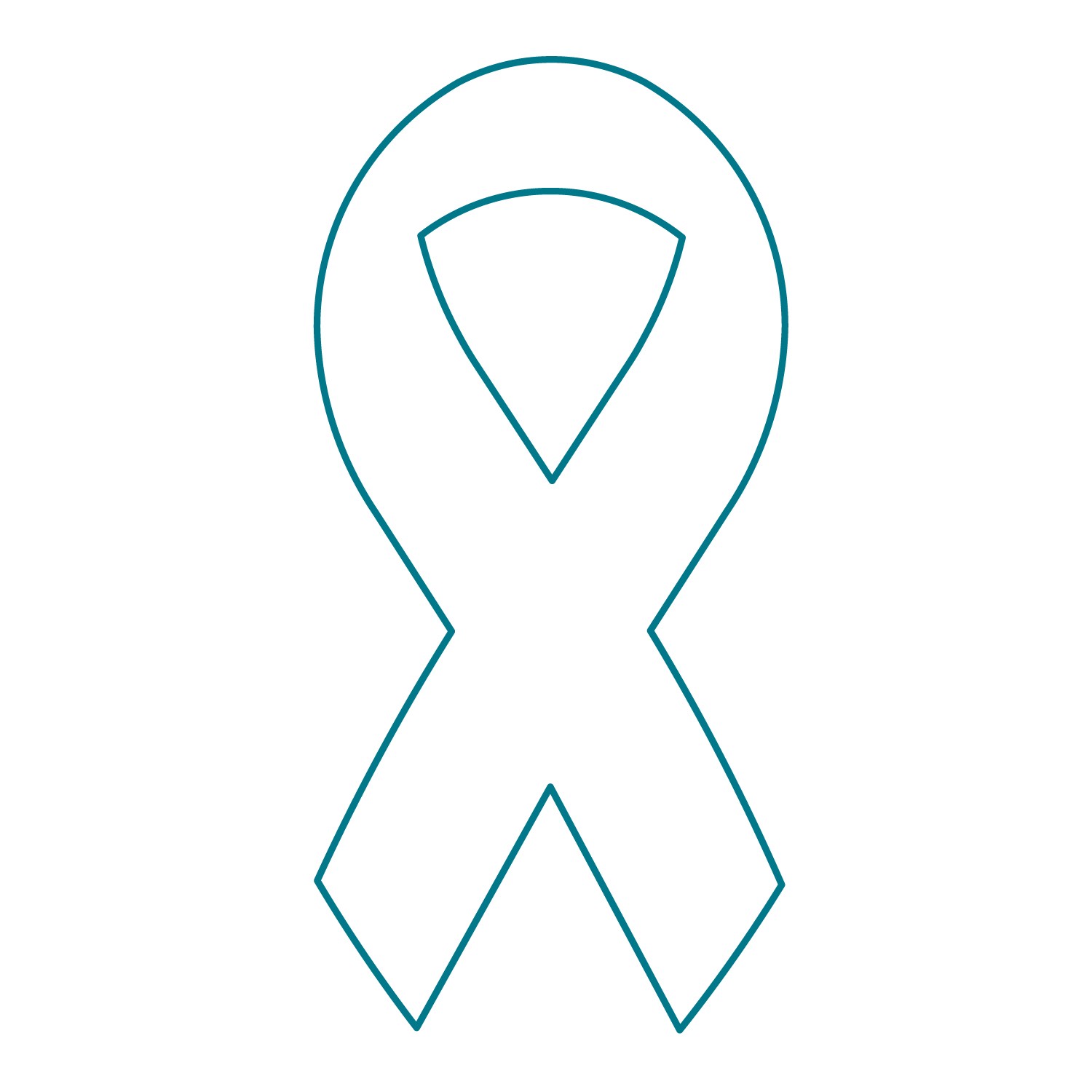 Free Printable Breast Cancer Ribbon Template