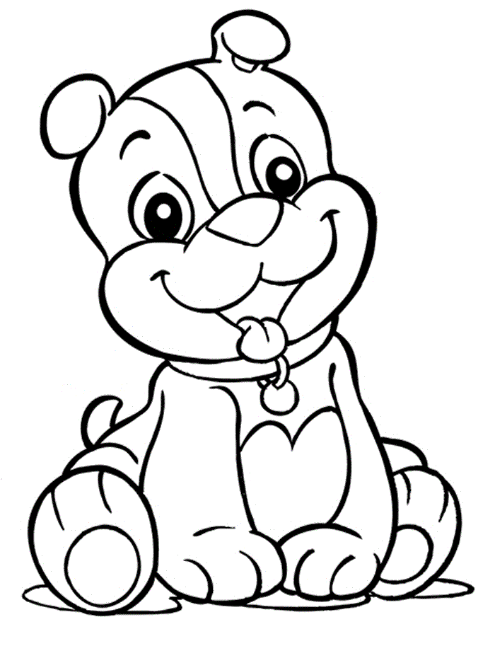  Dog Coloring Pages For Kids Printable 3