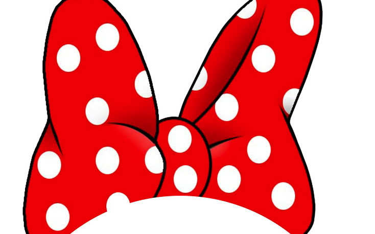 Minnie Mouse Bow Cut Out | Clipart library - Free Clipart Images