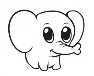 How to Draw an Elephant  Really Easy Drawing Tutorial
