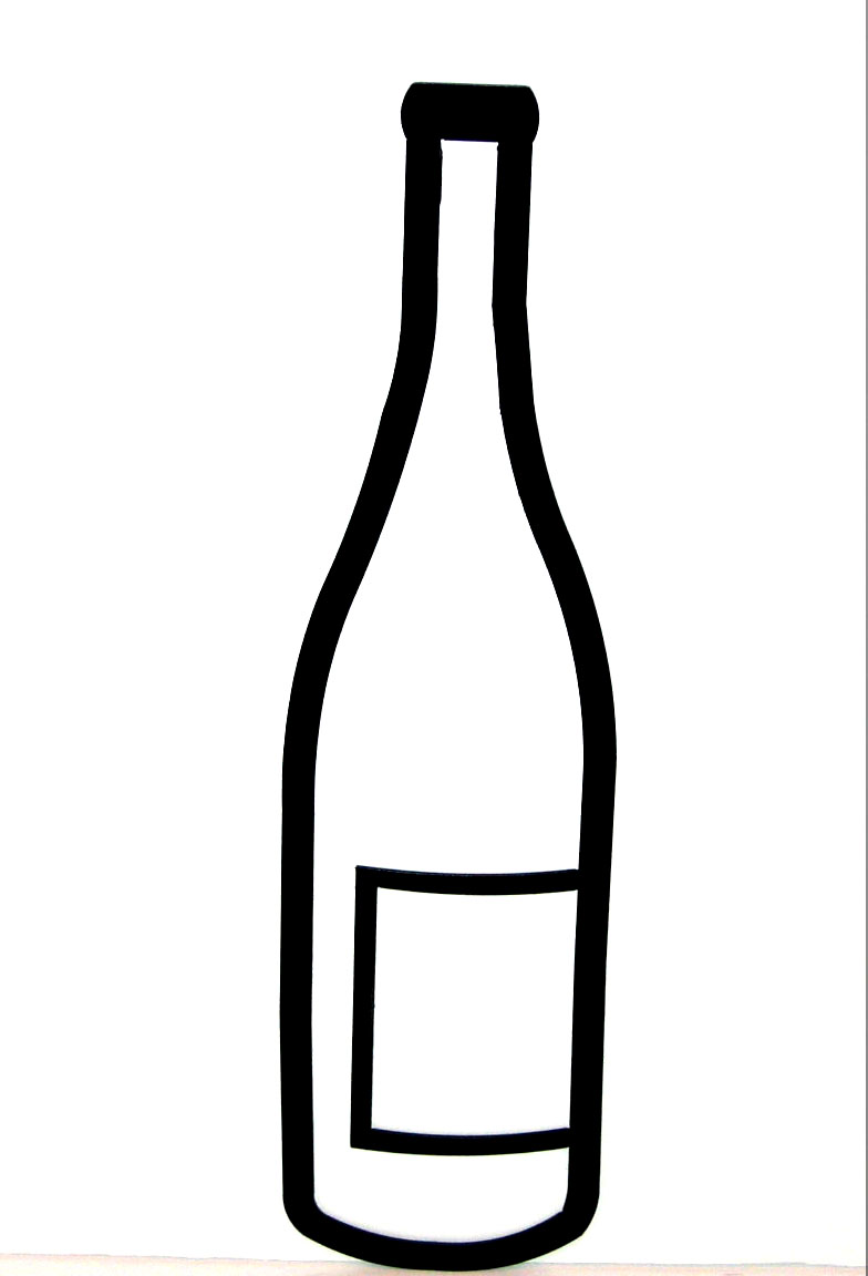 Wine Bottle Outline Illustration Free Vector Graphic For Design Wine Bottle Outline Illustration Free Vector Graphic For Design