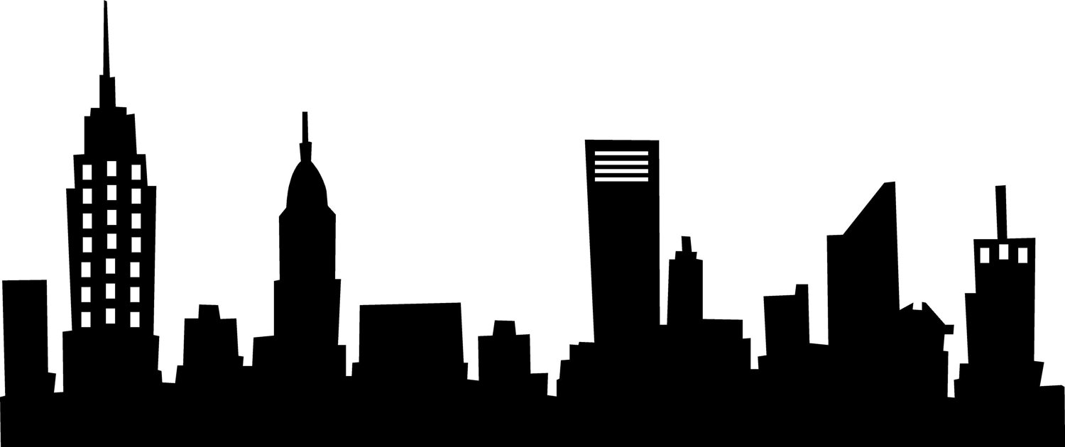 New York Skyline Template Printable