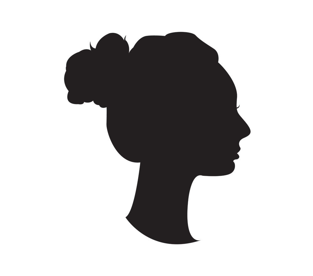 Popular items for silhouette portrait on Etsy