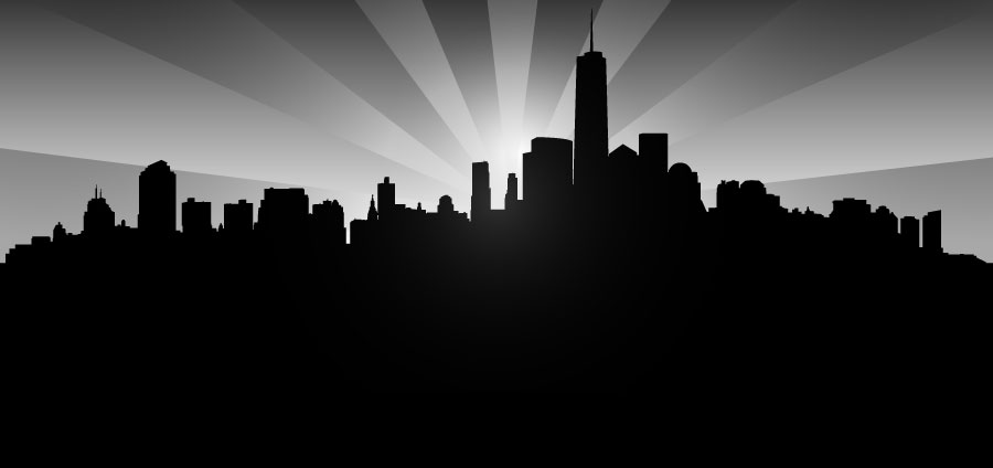 New York Skyline Free Vector | Vector Mafia