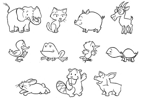 3 Ways to Draw Animals - wikiHow