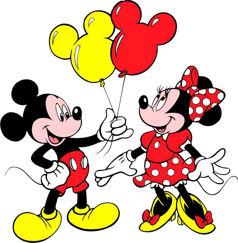 Disney Cartoon Mickey Mouse With Balloons Wallpapers Disney 