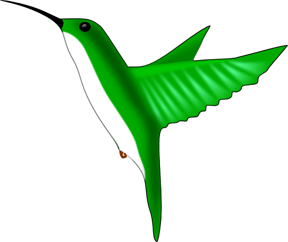Humming Bird clip art - vector clip art online, royalty free 