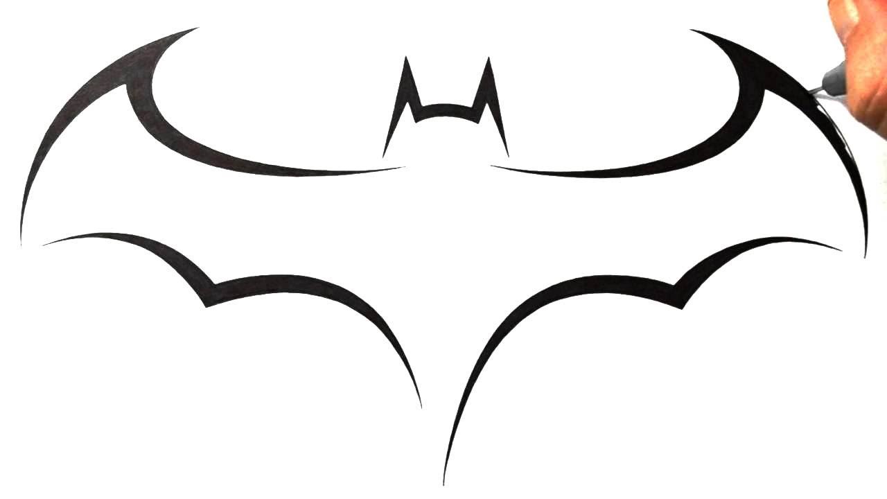 How to draw a Batman mask - Sketchok easy drawing guides