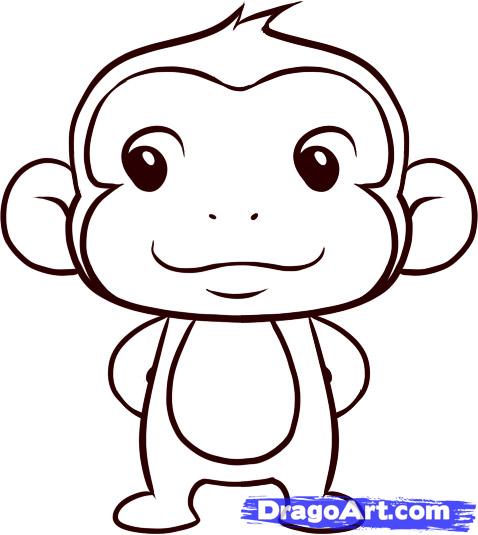 Get Creative with Cute Baby Monkey Drawings