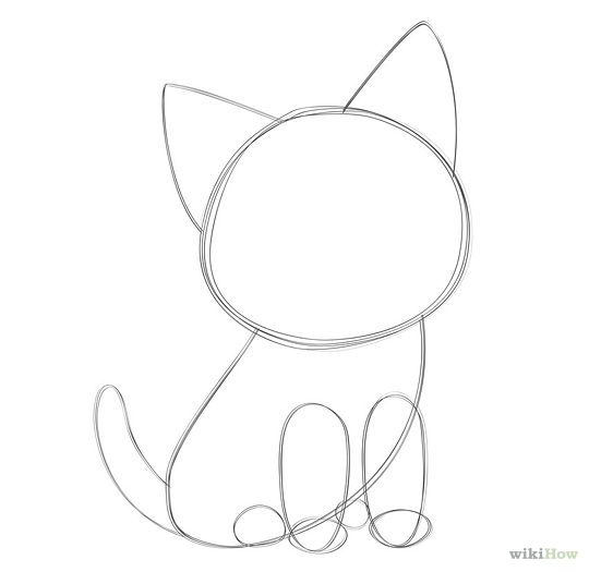 How to Draw Anime Cats 6 Steps with Pictures  wikiHow